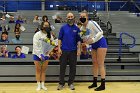 VB Inter squad match  Volleyball seniors Casey Dinga (#19) and Maggie Shafer (#6) are honored by the team during Senior Day festivities prior to their inter-squad match. : VB Intersquad, inter squad, inter-squad